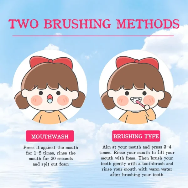 Baby Toothpaste Foam: Kids Oral Care - Image 4